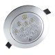 DOWNLIGHT LED 7W ORIENTABLE COLOR METÁLICO